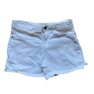 JDY Denim Women's White Jean Shorts Size S Beach Resortwear Summer
